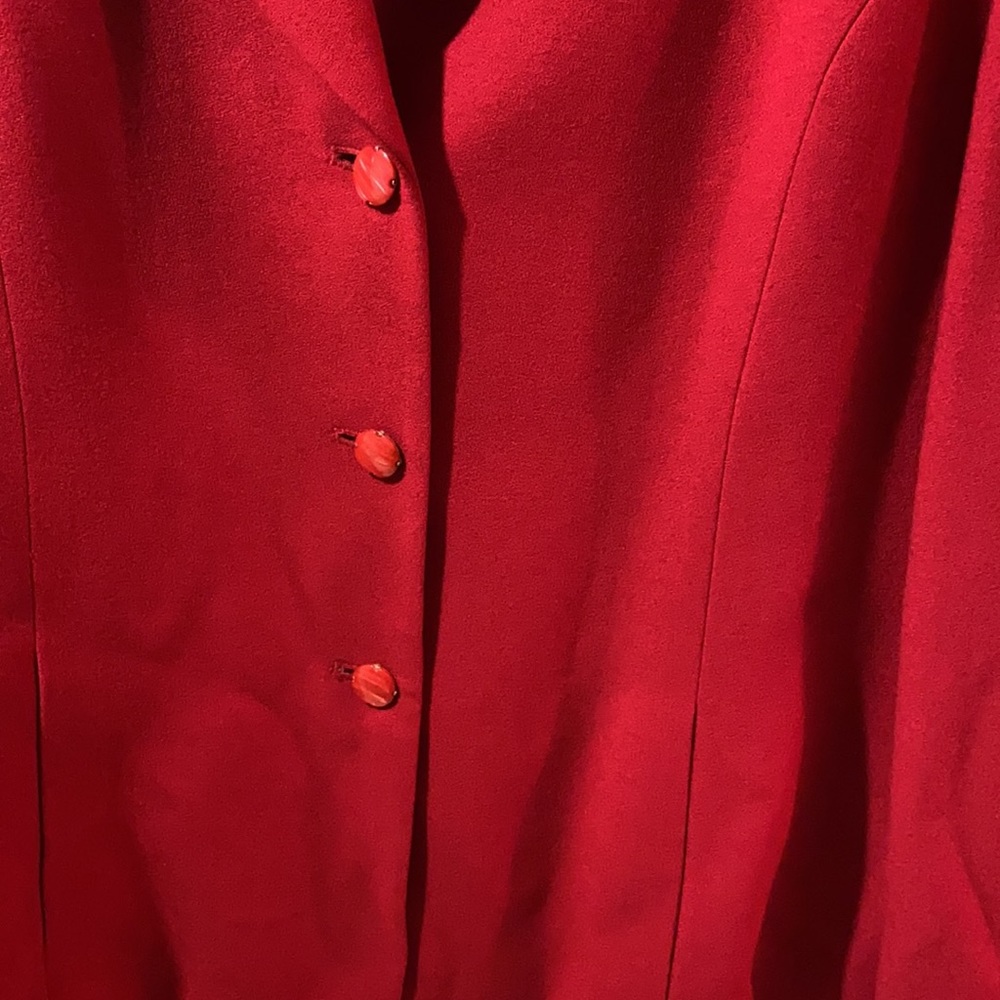 Kasper Red Jacket - Picture 2 of 7